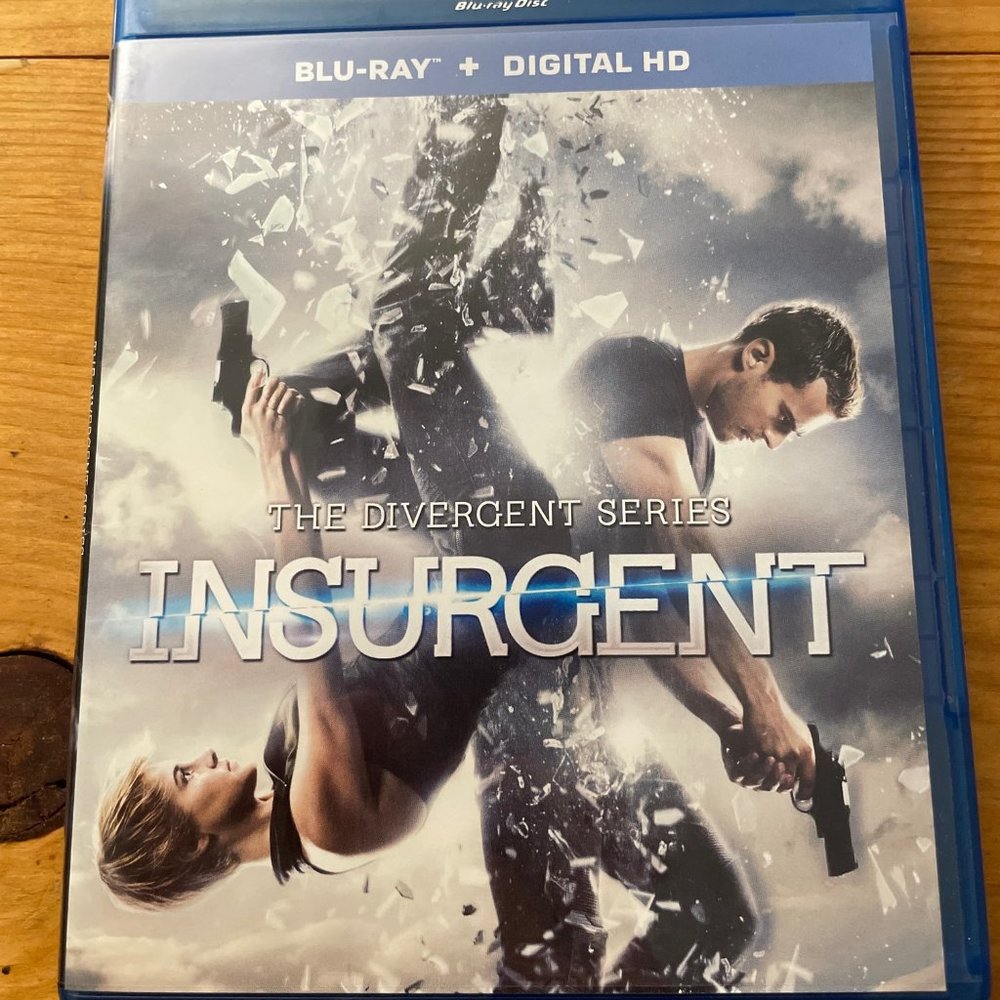 Insurgent (Blu-Ray, Digital HD) The Divergent Series